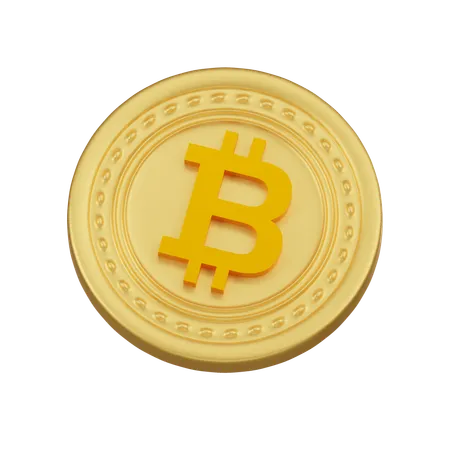 Bitcoin  3D Icon