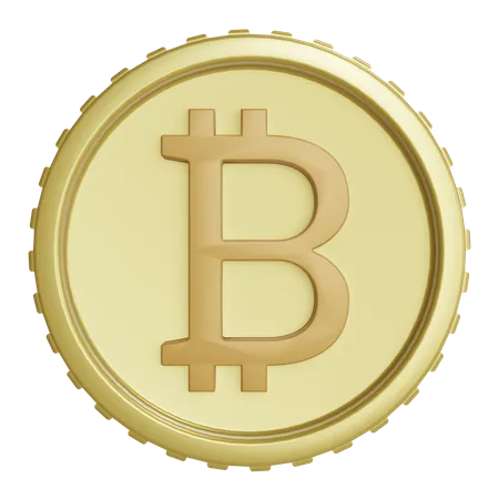 Bitcoin  3D Icon