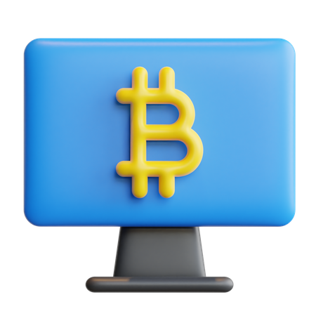 Bitcoin  3D Icon