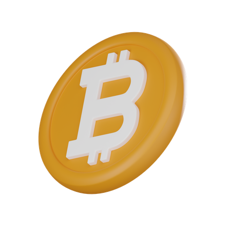 Bitcoin  3D Icon