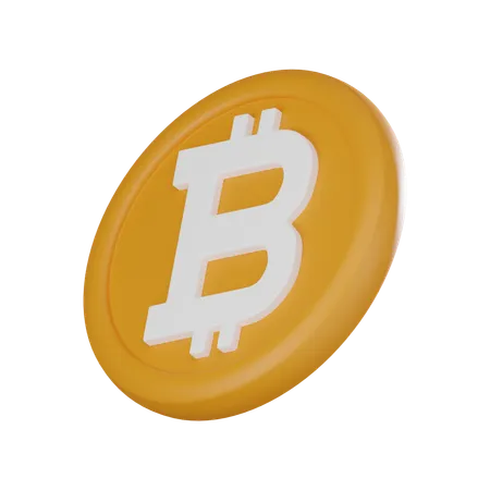 Bitcoin  3D Icon