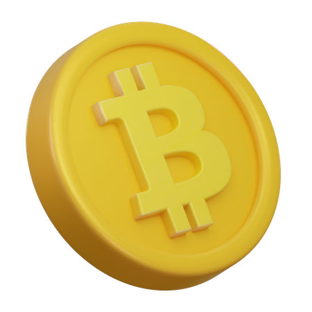 Bitcoin  3D Icon