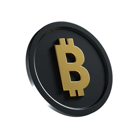 Bitcoin  3D Icon