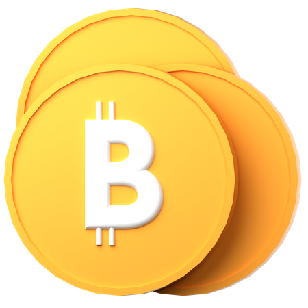 Bitcoin  3D Icon