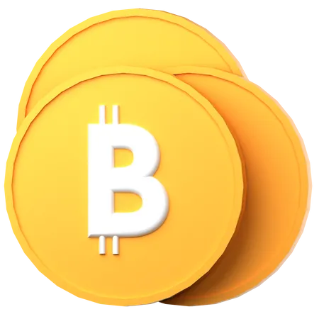 Bitcoin  3D Icon