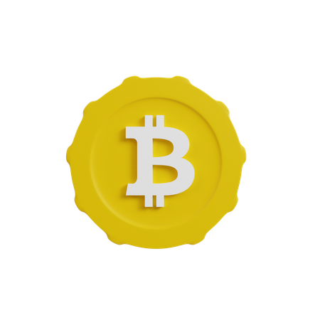 Bitcoin  3D Icon