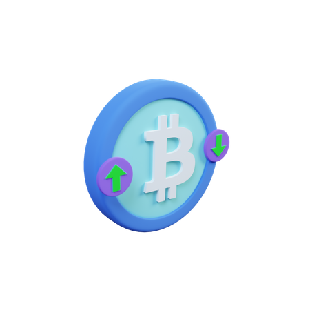 Bitcoin  3D Icon