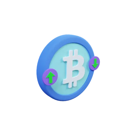 Bitcoin  3D Icon