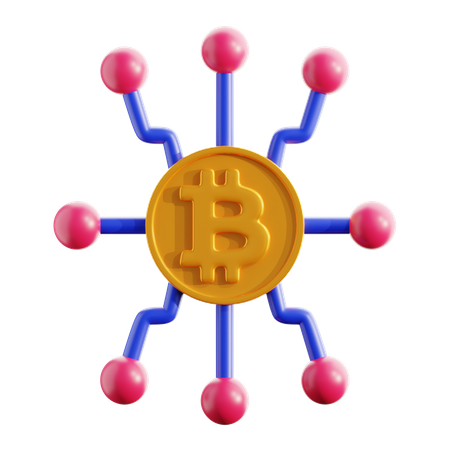 Bitcoin  3D Icon