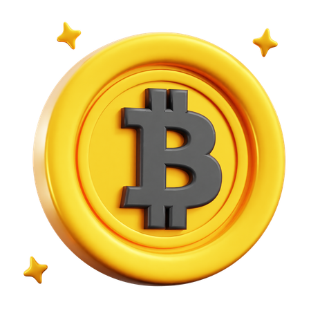 Bitcoin  3D Icon