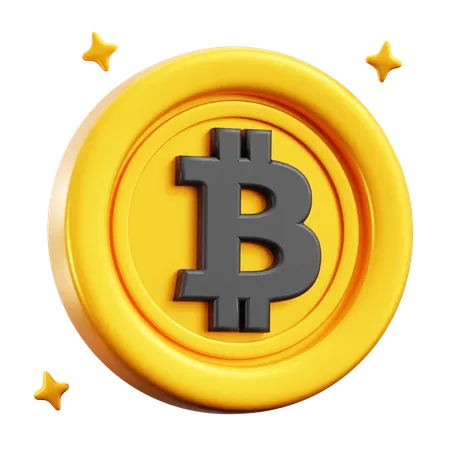 Bitcoin  3D Icon