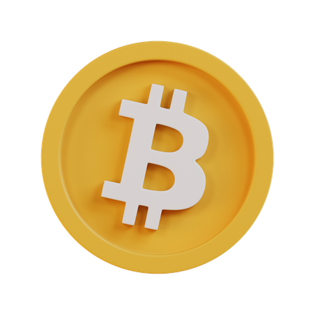 Bitcoin  3D Icon
