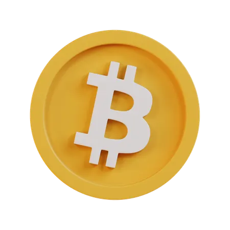 Bitcoin  3D Icon