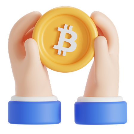 Bitcoin  3D Icon