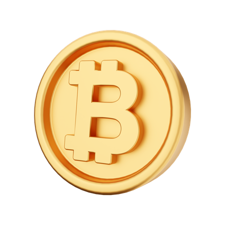 Bitcoin  3D Icon