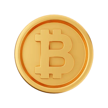 Bitcoin  3D Icon