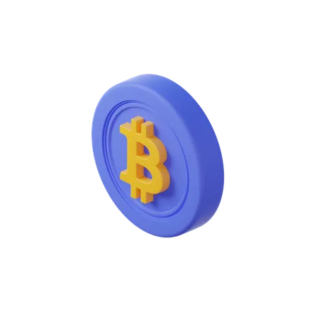 Bitcoin  3D Icon