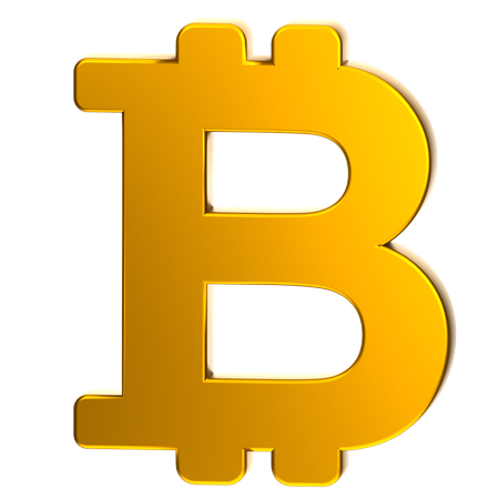 Bitcoin  3D Icon