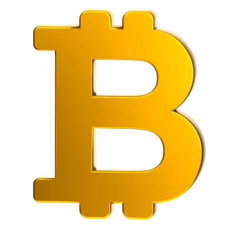 Bitcoin  3D Icon