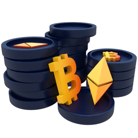 Bitcoin  3D Icon