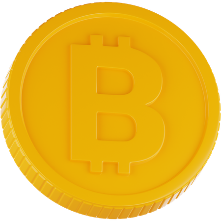 Bitcoin  3D Icon