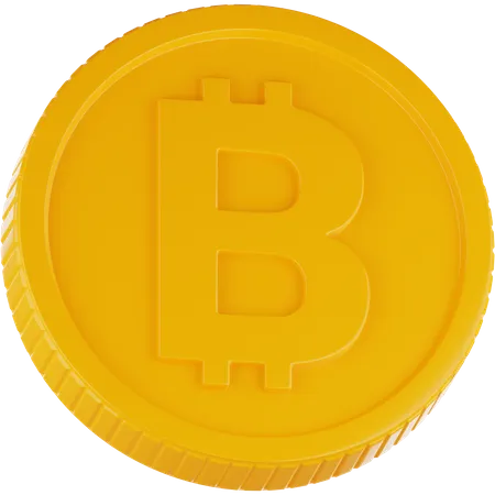 Bitcoin  3D Icon