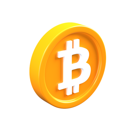 Bitcoin  3D Icon