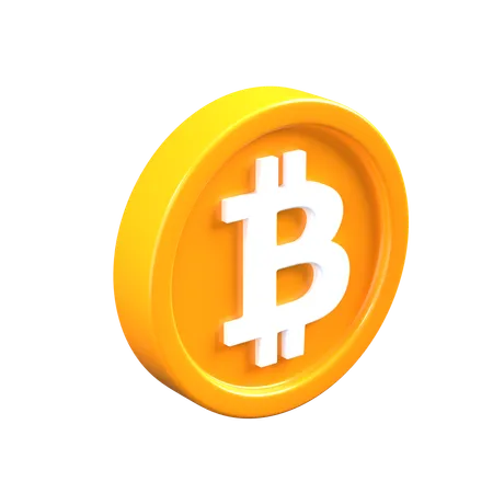 Bitcoin  3D Icon