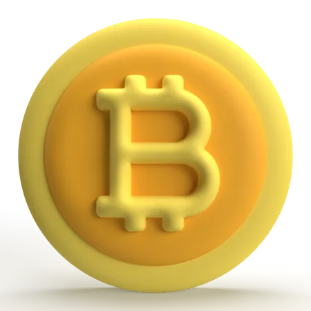 Bitcoin  3D Icon