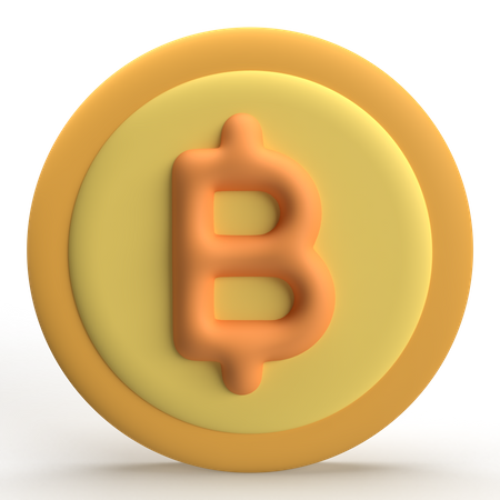 Bitcoin  3D Icon