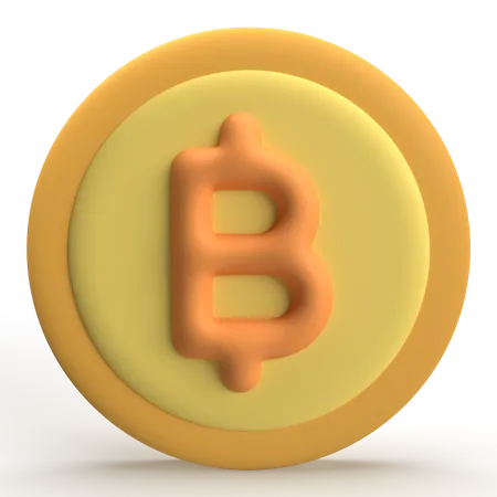 Bitcoin  3D Icon