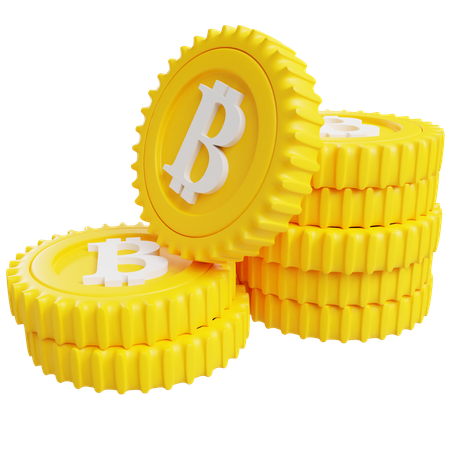 Bitcoin  3D Icon