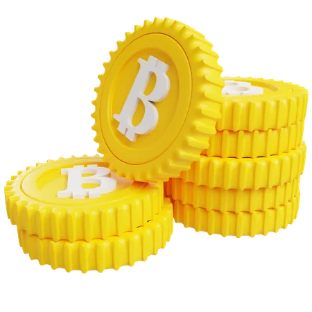 Bitcoin  3D Icon