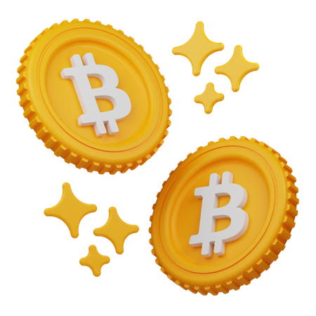 Bitcoin  3D Icon