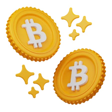 Bitcoin  3D Icon