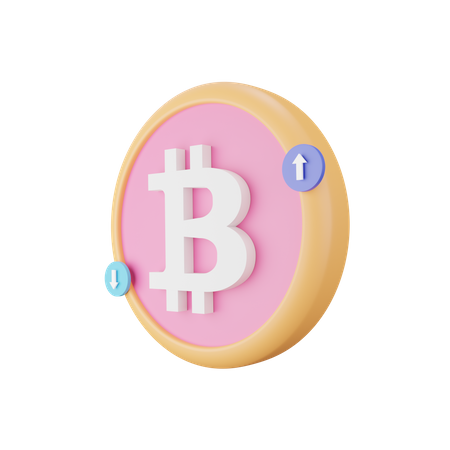 Bitcoin  3D Icon