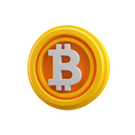 Bitcoin  3D Icon