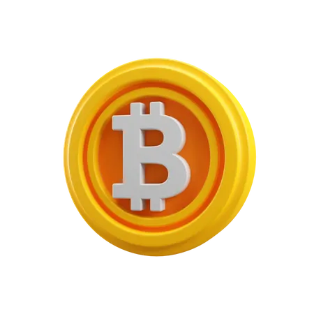 Bitcoin  3D Icon