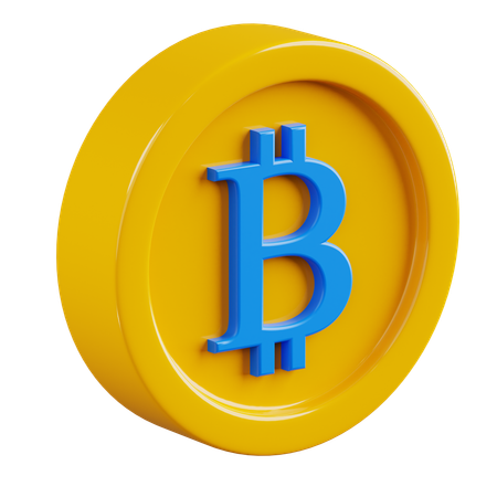 Bitcoin  3D Icon