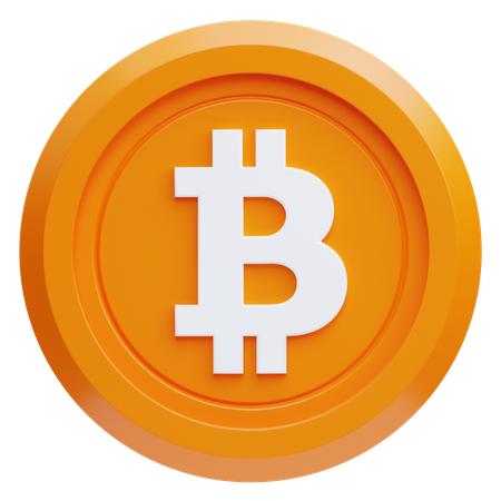 Bitcoin  3D Icon