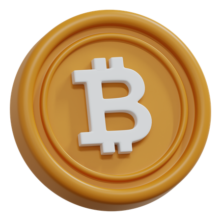 Bitcoin  3D Icon