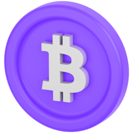 Bitcoin  3D Icon
