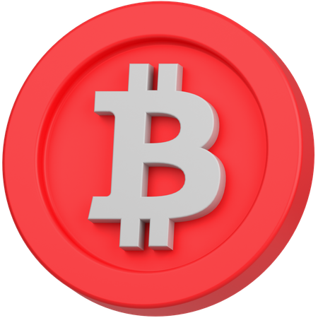 Bitcóin  3D Icon