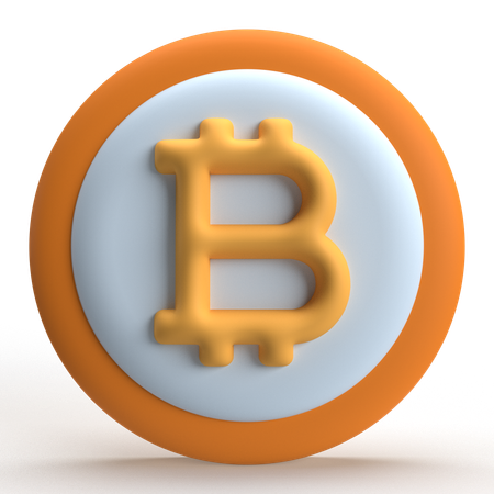 Bitcoin  3D Icon