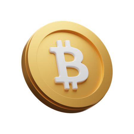 Bitcoin  3D Icon