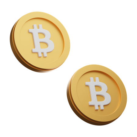Bitcoin  3D Icon