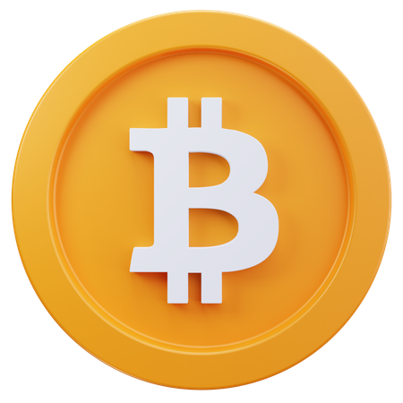 Bitcoin  3D Icon