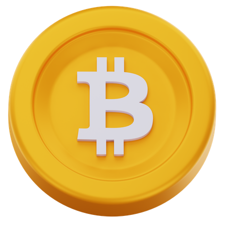 Bitcoin  3D Icon