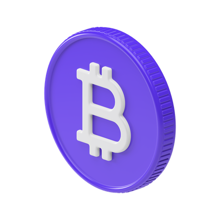 Bitcoin  3D Icon