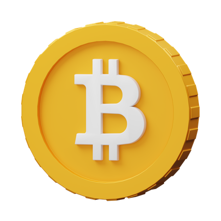 Bitcoin  3D Icon